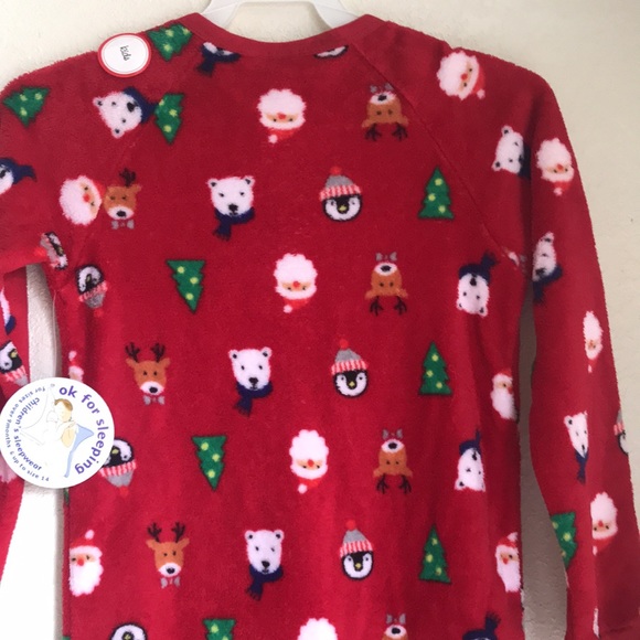 Family Kidś Christmas Santa Pajama Size 6/7 - Picture 4 of 7